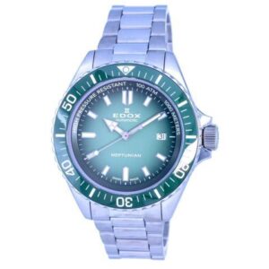 Edox SkyDiver Swiss Made Stainless Steel Automatic 801203VMVDN1 1000M Mens Watch