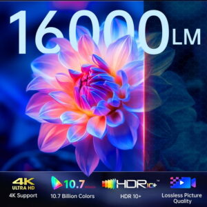 [Electric-Focus] Losei 5G/2.4G WiFi Bluetooth Projector,4K Support Native 1080P,300''Display Screen for Home Theater & Outdoor Movies Projector Compatible with iOS/Android