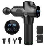 Electric Muscle Massage Gun Fitness Exercise Muscle Relaxation Machine Deep Tissue Massager Therapy Gun Training Pain Relief