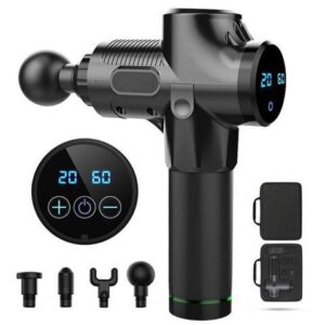 Electric Muscle Massage Gun Fitness Exercise Muscle Relaxation Machine Deep Tissue Massager Therapy Gun Training Pain Relief