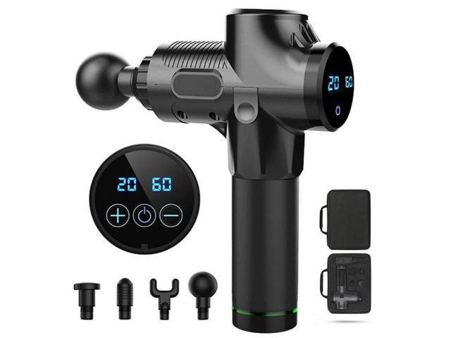 Electric Muscle Massage Gun Fitness Exercise Muscle Relaxation Machine Deep Tissue Massager Therapy Gun Training Pain Relief