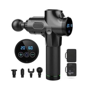 Electric Muscle Massage Health & Sports Gun Fitness Exercise Muscle Relaxation Machine Electric Muscle Massage Gun Deep Tissue Massager Therapy Gun