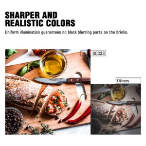 ELEPHAS Mini Projector with Projector Stand - Movie Projector with 8000L and Full HD 1080P, 50% Zoom, Home Theater Projector Compatible with TV Stick, Video Games, HDMI, USB,...