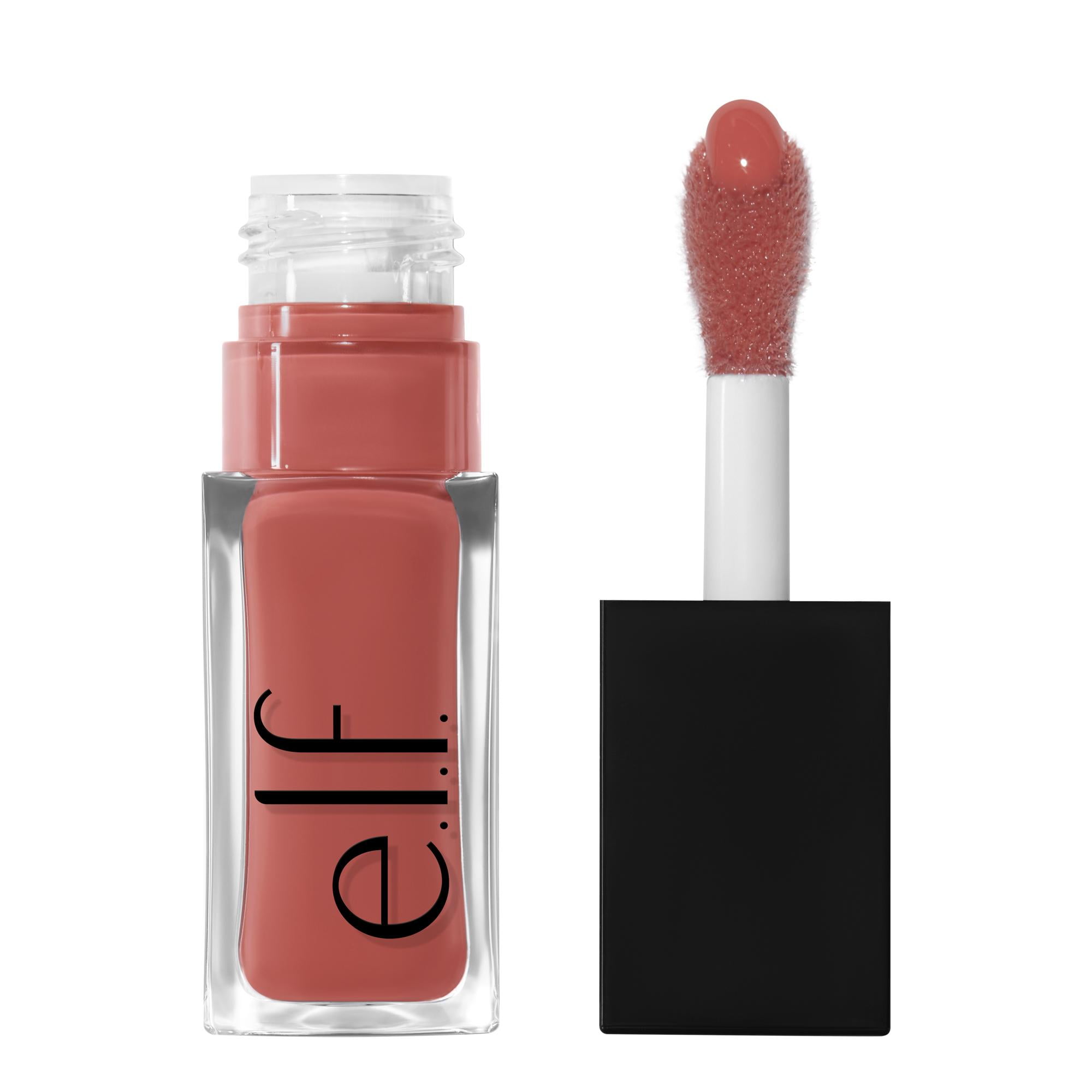 e.l.f. Glow Reviver Lip Oil, It's Giving Guava, 0.25 fl oz
