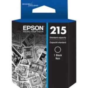 Epson 215 Original Inkjet Ink Cartridge T215120-S - Black - 1 Each