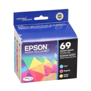 EPSON 69 (T069520) Color DURABrite Ink Cartridge For Epson Stylus CX5000, CX6000 Cyan, Magenta and Yellow