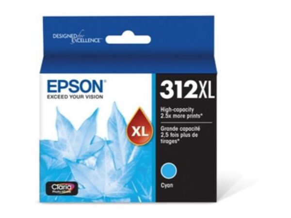 Epson Claria Photo HD T312XL Original Inkjet Ink Cartridge T312XL220-S - Cyan Pack Epson Claria Photo HD T312XL Original Inkjet Ink Cartridge T312XL220-S - Cyan Pack