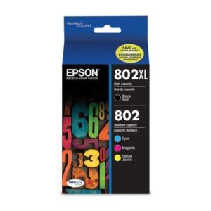 Epson DURABrite Ultra 802XL Original Ink Cartridge Combo Pack - B/C/M/Y