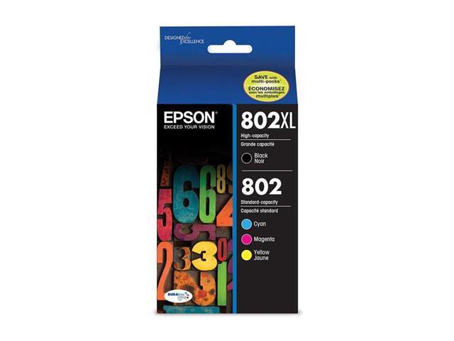Epson DURABrite Ultra 802XL Original Ink Cartridge Combo Pack - B/C/M/Y