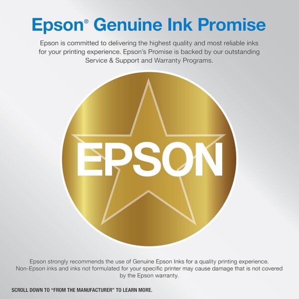 Epson EcoTank ET-2800 Wireless Color All-in-One Cartridge-Free Supertank Printer with Scan and Copy – The Ideal Basic Home Printer - Black
