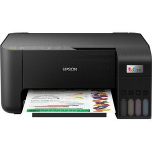 Epson EcoTank ET-2862. A4 Colour EcoTank Multifunction printer. 5,760x1,440 DPI. 33 ppm Mono. 15 ppm Colour. 100 sheet t