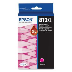 Epson T812XL Magenta DuraBrite Ultra High-Yield Ink T812XL320S