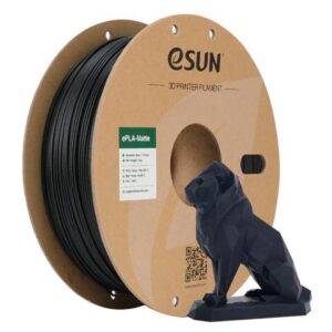 eSUN Upgraded Matte PLA Filament 1.75mm, Excellent Adhesion Matte 3D Printer PLA Filament,1KG Spool 3D Printing Filament for 3D Printers, Paper Reel,
