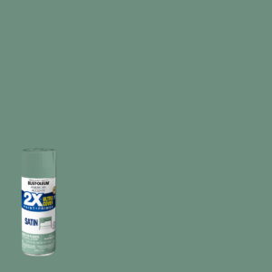 Eucalyptus, Rust-Oleum American Accents 2X Ultra Cover Satin Spray Paint-383196, 12 oz