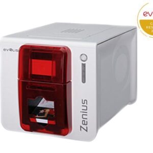 Evolis Zenius Classic Single-Sided ID Card Printer (Fire Red)