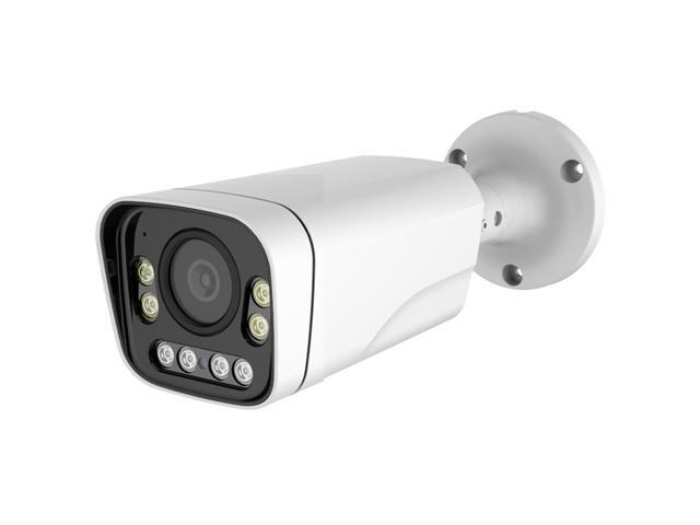 EXVIST 4K(8MP) Optical Zoom IP Camera, Dual Light Outdoor PoE Bullet Security Camera, 2.7mm~13.5mm Motorized Lens, IP66, Human Detection, RTMP to