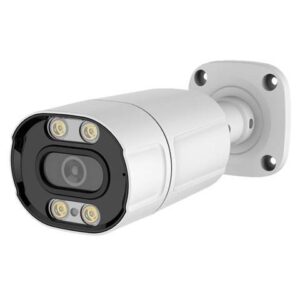 EXVIST UltraHD 4K Compact Bullet PoE IP Camera, 8MP Full Color Outdoor Security Camera, Hikvision Compatible, 2.8mm Lens, Human Detection, IP66