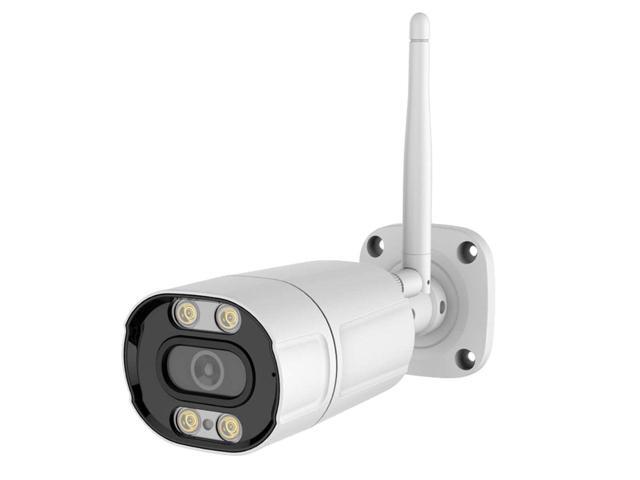 EXVIST UltraHD 4K Outdoor Wireless Camera, 8MP Full Collor Bullet IP Camera, Hikvision Compatible, 2.8mm Lens, Human Detection, IP66 Weatherproof,