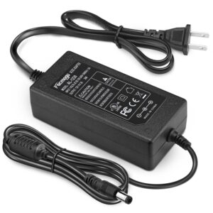 Facmogu DC 12V 3A Power Adapter, 100-240V AC to DC 12V 3A 36W Power Suppy with Barrel Connector 5.5x2.5mm & 5.5x2.1mm, 12 Volt 3 Amp Desktop Adpater 12V 3A Switching Transformer...