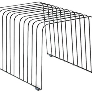 Fellowes 72112 Desktop Organizer, 11 Sections, Wire, 9 x 11 3/8 x 8, Black