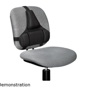 Fellowes 8037601 Professional Series Back Support, Memory Foam Cushion, Black
