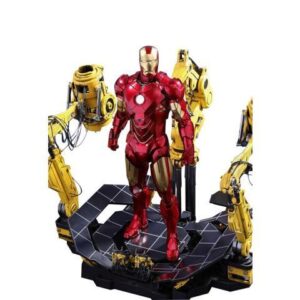 Figure Hot Toys MMS462D22 - Iron Man 2 - Iron Man Mark 4 With Suit-Up Gantry