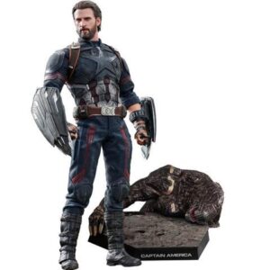 Figure Hot Toys MMS481 - Marvel Comics - Avengers 3 : Infinity War - Captain America Movie Promo Edition Deluxe Version