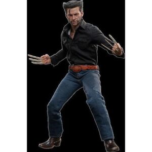 Figure Hot Toys MMS659D - Marvel Comics -X-Men : Days Of The Future Past - Wolverine 1973 Suit Deluxe Version