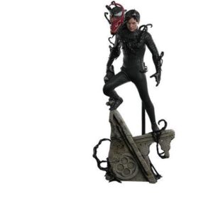 figure Hot Toys MMS728B - Marvel Comics - Spider Man 3 - Spider Man Black Suit Deluxe Version