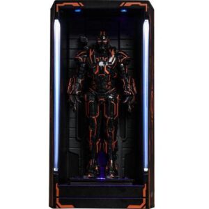 Figure Hot Toys MMSC013 - Marvel Comics - Iron Man 2 - Neon Tech War Machine Hall Of Armor Miniature Collectible