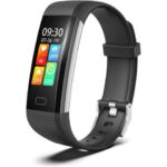 Fitness Tracker with Heart Rate & Temperature Monitor, Waterproof Activity Tracker with Pedometer & Sleep Monitor, Calories, 16 Sport Modes, Smart