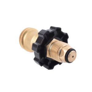Flame King POL01JT002 Brass POL to QCC1 Type 1 Female Connection Adapter