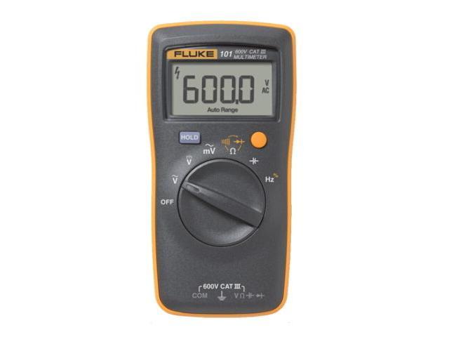 FLUKE 101/FLUKE101/F101 0.1 MV Miniature Digital Multimeter Table than F15B more Portable F-101.
