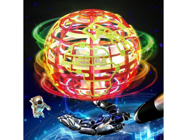 Flying orb Ball 2023 Hover Boomerang Ball 6 Lighting Effects Cool Toys Gift for 678910+ Year Kids Teen Adults Indoor Outdoor Flying Ball Toy