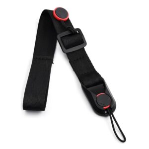 Focenat Camera Wrist Strap,Soft Camera Hand Strap, Adjustable Camera Strap with Quick Release,Universal Shoulder Neck Wrist Hand Strap for All DSLR Digital Camera Canon,Fuji,...