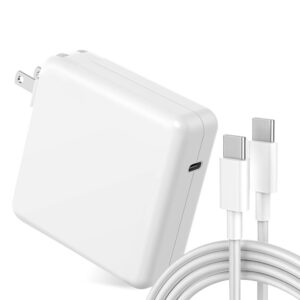 for Mac Book Pro Charger - 120W 118W 96W USB C Charger Fast Charger Compatible with USB C Port MacBook pro/Air, ipad Pro, All USB C Device, Include Charge Cable