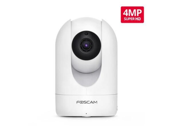 Foscam R4M HD 4MP Home Security Camera, 2.4/5GHz Dual-Band WiFi Indoor Camera Foscam R4M HD 4MP Home Security Camera, 2.4/5GHz Dual-Band WiFi Indoor Camera