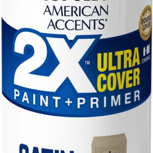 Fossil, Rust-Oleum American Accents 2X Ultra Cover Satin Spray Paint- 12 oz