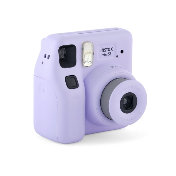Fujifilm Instax Mini SE Instant Camera with Bonus 10 Pack Mini Film, Lavender (Value Pack)