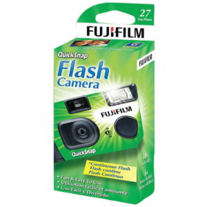 Fujifilm QuickSnap 400, Built-in Flash, 35mm Film, Disposable Camera, ISO 400
