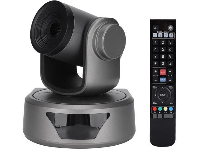 Gadpiparty 1080P Video Conference Camera, 3X Optical Zoom Cam, 2. Effective Pixels, Standard USB2.0 Output, with Installable Bracket, for Business