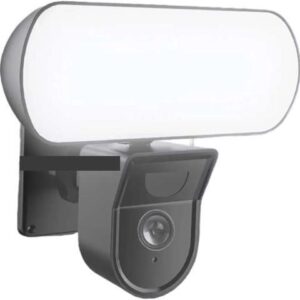 Gadpiparty 2K 3MP Floodlight WiFi Camera Outdoor Waterproof 10W CCTV Floodlight Tuya Home Protection Alexa Google Home Lamp Cam(U/K,Tuya Alexa Cam