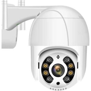 Gadpiparty 5MP PTZ IP Camera WiFi Outdoor AI Human Detection Audio 1080P Security CCTV Camera P2P RTSP 4X Digital Zoom WiFi Camera(E/U,1080P 32G Card)