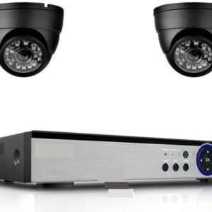 Gadpiparty 8CH 4K CCTV Camera System 8MP Ai Human Detection Indoor Outdoor Dome POE Ip Camera Night Vision Video Surveillance Kit(NONE,4CH NVR x 2PCS