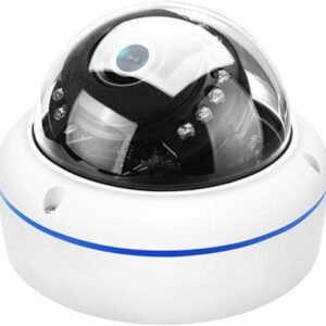 Gadpiparty 8MP 4K ONVIF IP Camera Vandal-Proof Waterproof Outdoor Dome POE Camera System Audio Record Motion Detection H.265(3.6mm,POE48V 8MP(4k))