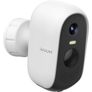 Gadpiparty Add-on Wireless Security Camera(Base Station Required), WUUK 2K Home Camera Surveillance Exterieur WiFi, No Monthly Fee, Color Night