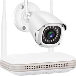 Gadpiparty DVR Surveillance Kits, 3MP Outdoor Camera Kit 2.8mm AI Face Detect Security CCTV Humanoid Detection NVR Video Surveillance System(None,NVR
