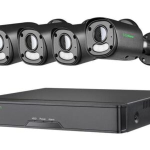 Gadpiparty G.Craftsman GX-YUFI-M8C-K4 Professional 8MP 4K Security Camera | Military-Grade Aluminum | IP67 Protection | 30M IR Night Vision |
