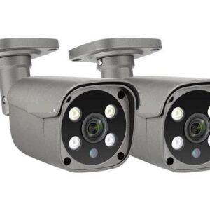 Gadpiparty HD 5MP 8MP 4K POE IP Camera Two-Way Audio Smart AI Colorful Night View Outdoor POE Security Camera for Surveillance Kit(2pcs 8MP POE