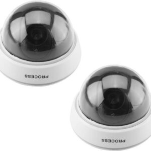 Gadpiparty Othmro Fake Security Camera Dummy Dome CCTV for Home Outdoor Indoor White